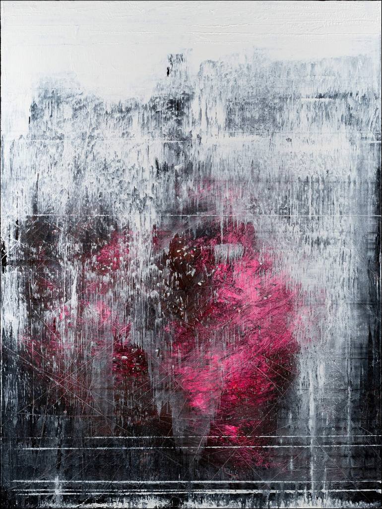 Original Expressionism Abstract Painting by Nemanja Nikolic