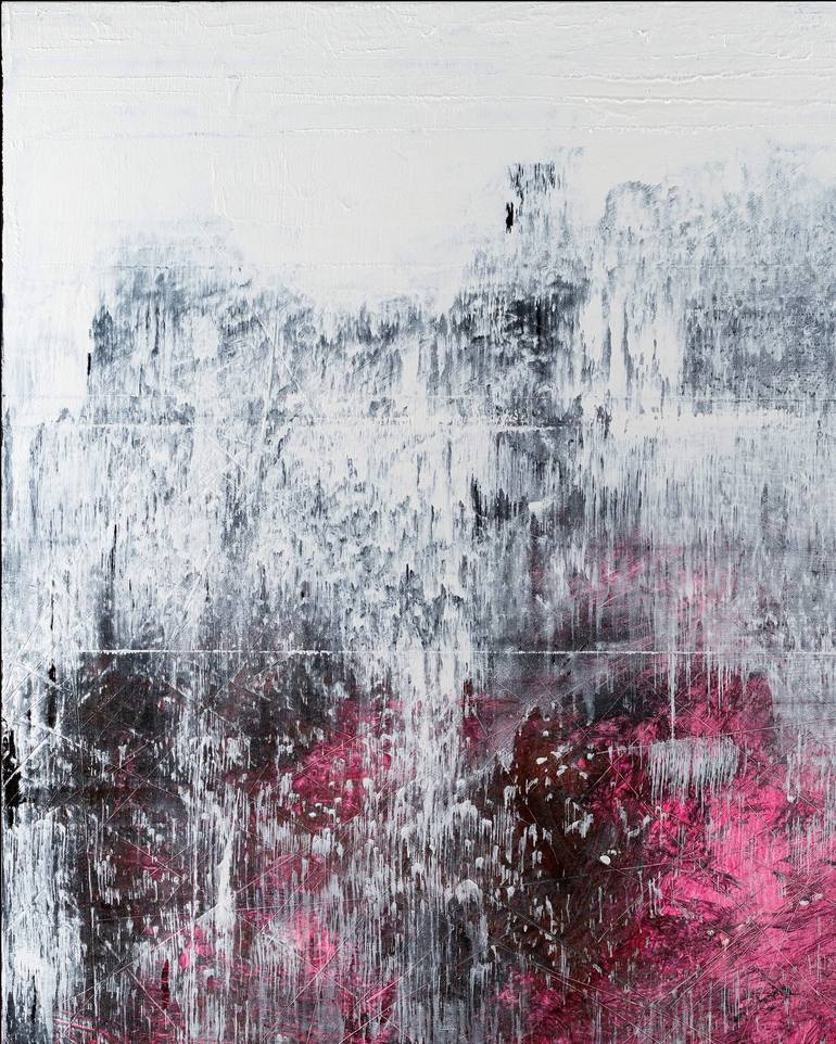 Original Expressionism Abstract Painting by Nemanja Nikolic