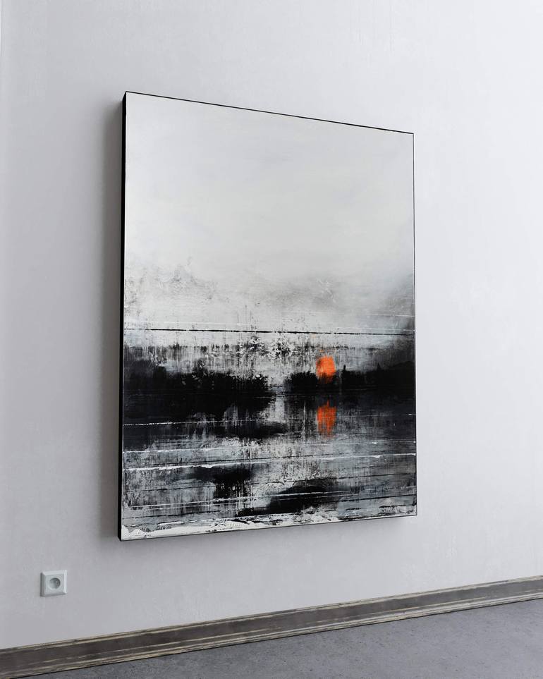 Original Expressionism Abstract Painting by Nemanja Nikolic