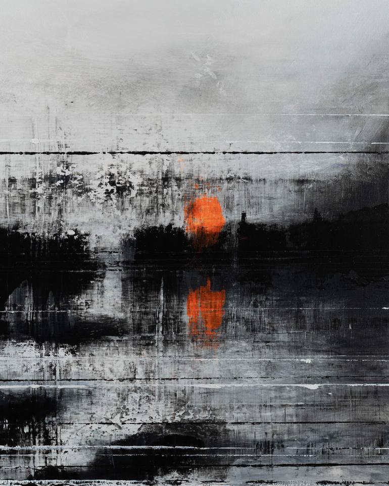 Original Expressionism Abstract Painting by Nemanja Nikolic