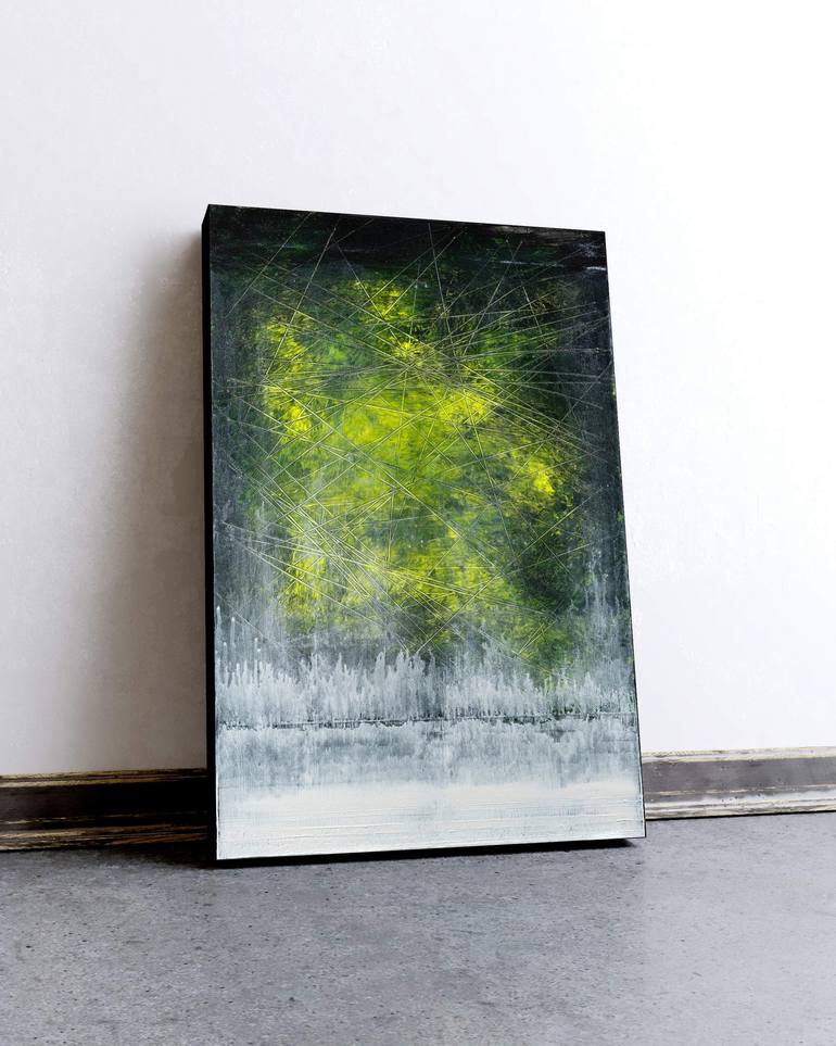 Original Expressionism Abstract Painting by Nemanja Nikolic