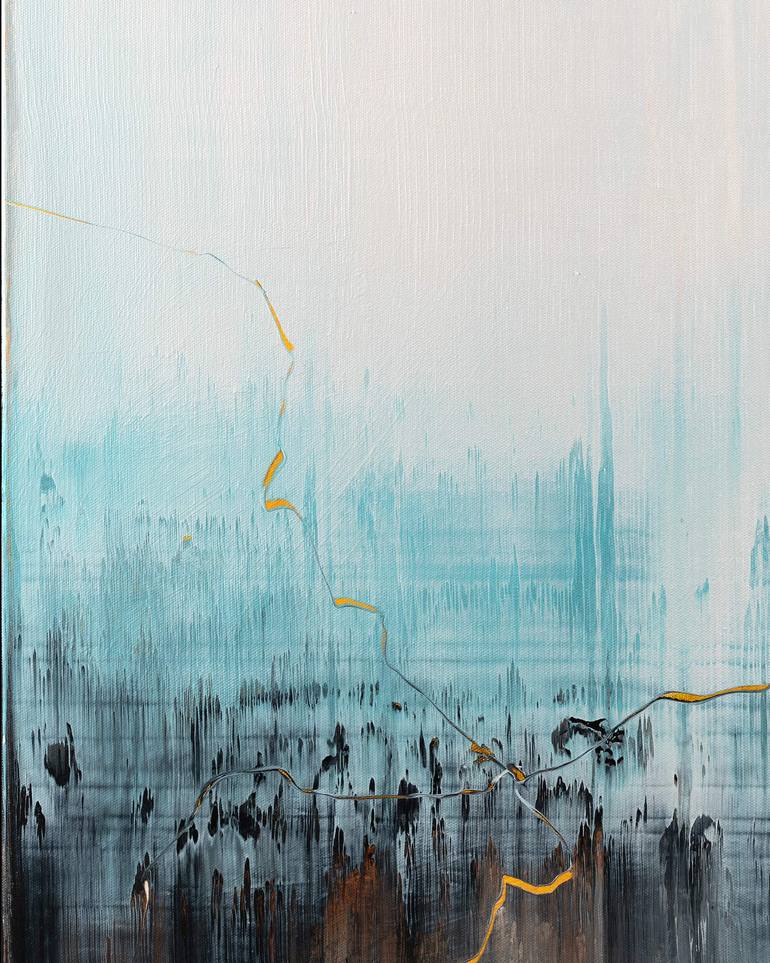 Original Expressionism Abstract Painting by Nemanja Nikolic