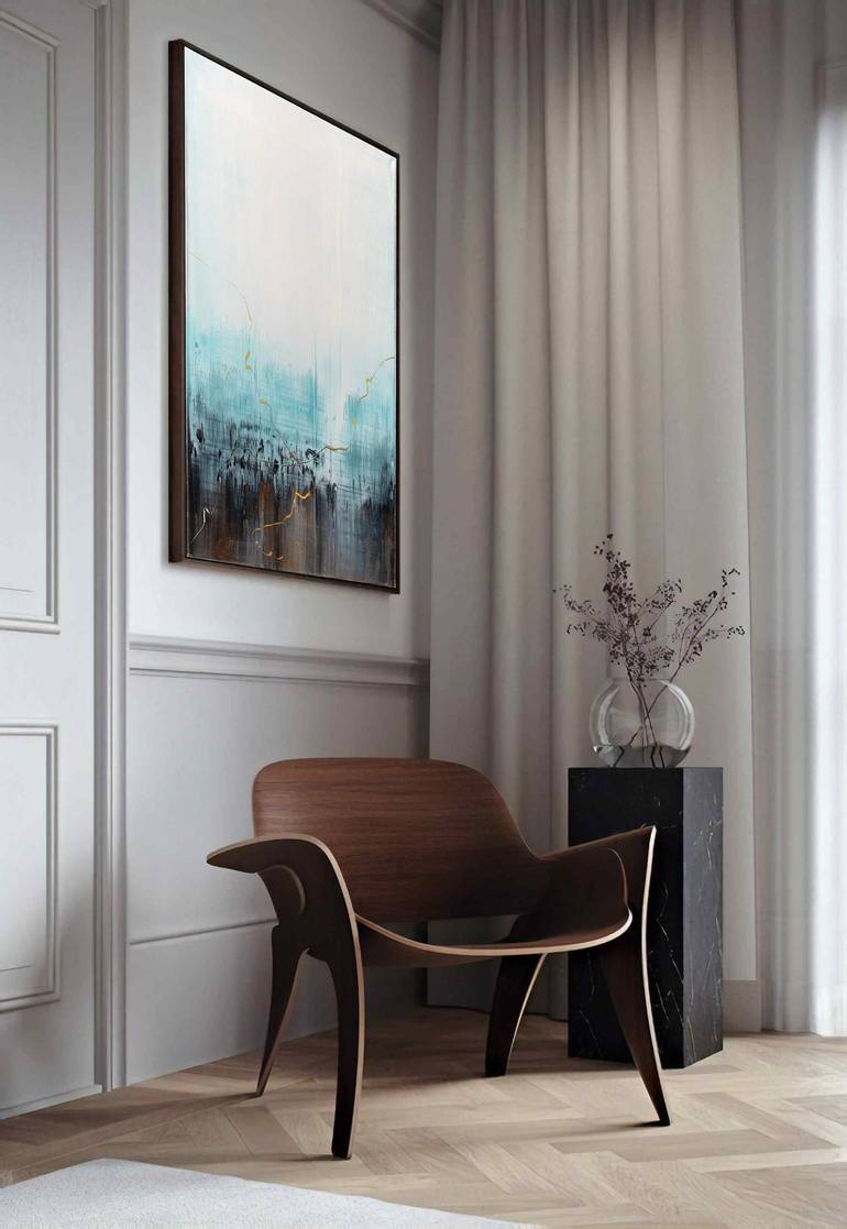 Original Expressionism Abstract Painting by Nemanja Nikolic