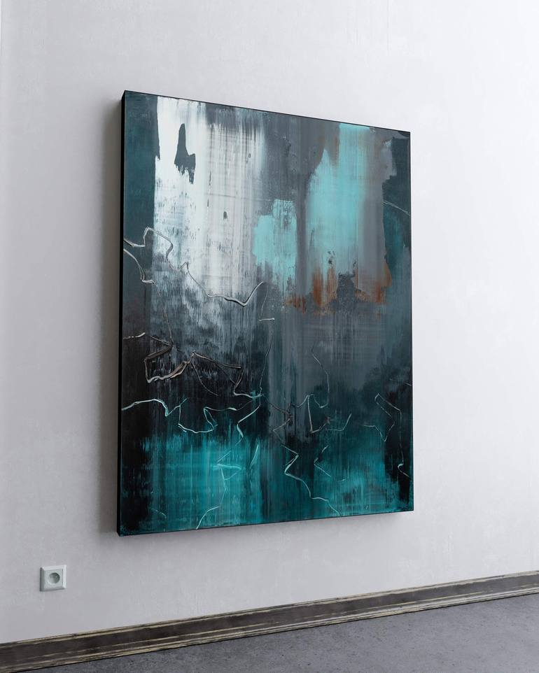 Original Expressionism Abstract Paintings by Nemanja Nikolic