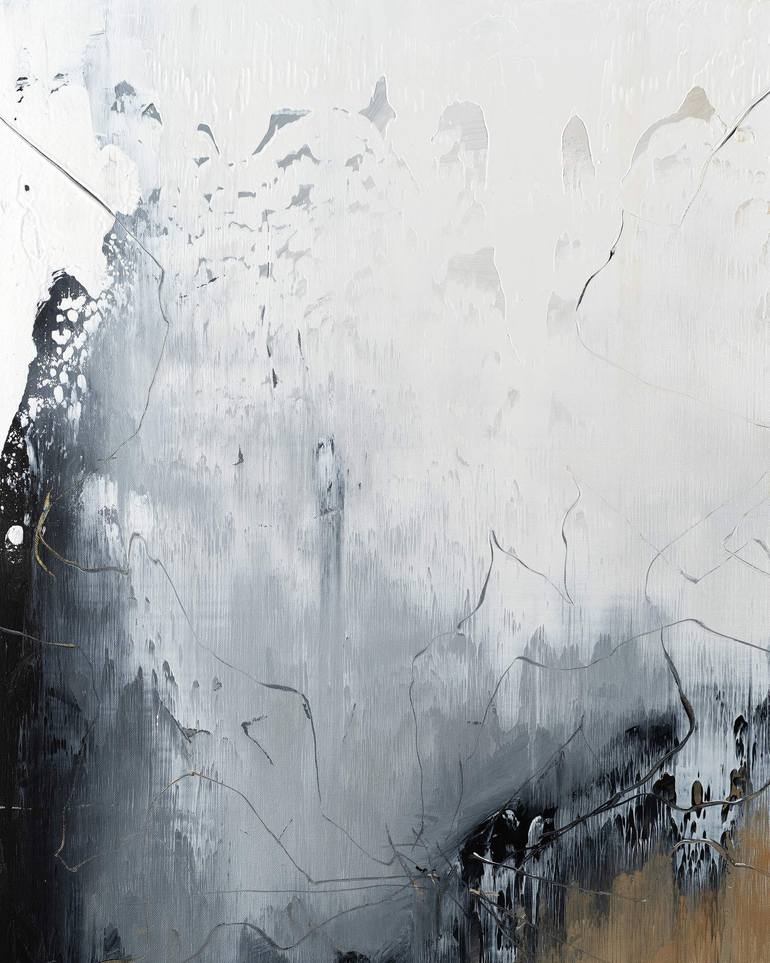 Original Expressionism Abstract Painting by Nemanja Nikolic