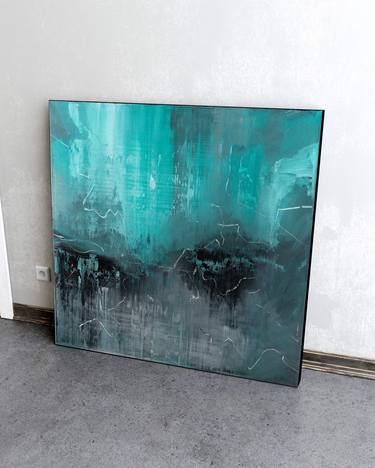 Original Expressionism Abstract Painting by Nemanja Nikolic