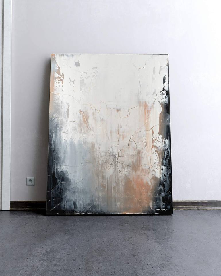 Original Expressionism Abstract Painting by Nemanja Nikolic