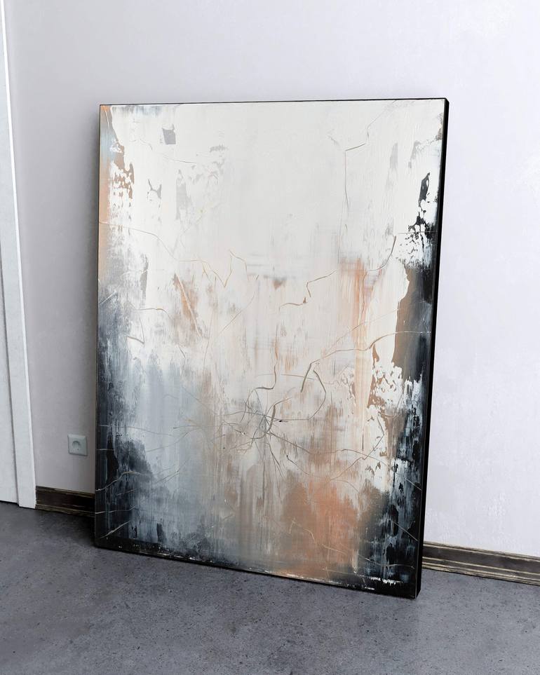 Original Expressionism Abstract Painting by Nemanja Nikolic