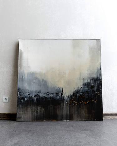 Original Expressionism Abstract Painting by Nemanja Nikolic