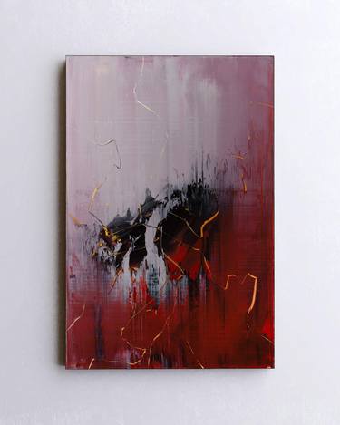 Original Expressionism Abstract Painting by Nemanja Nikolic