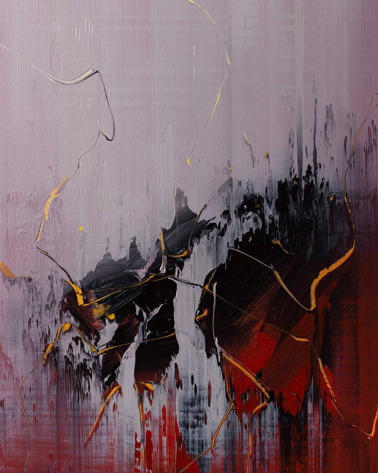 Original Expressionism Abstract Painting by Nemanja Nikolic