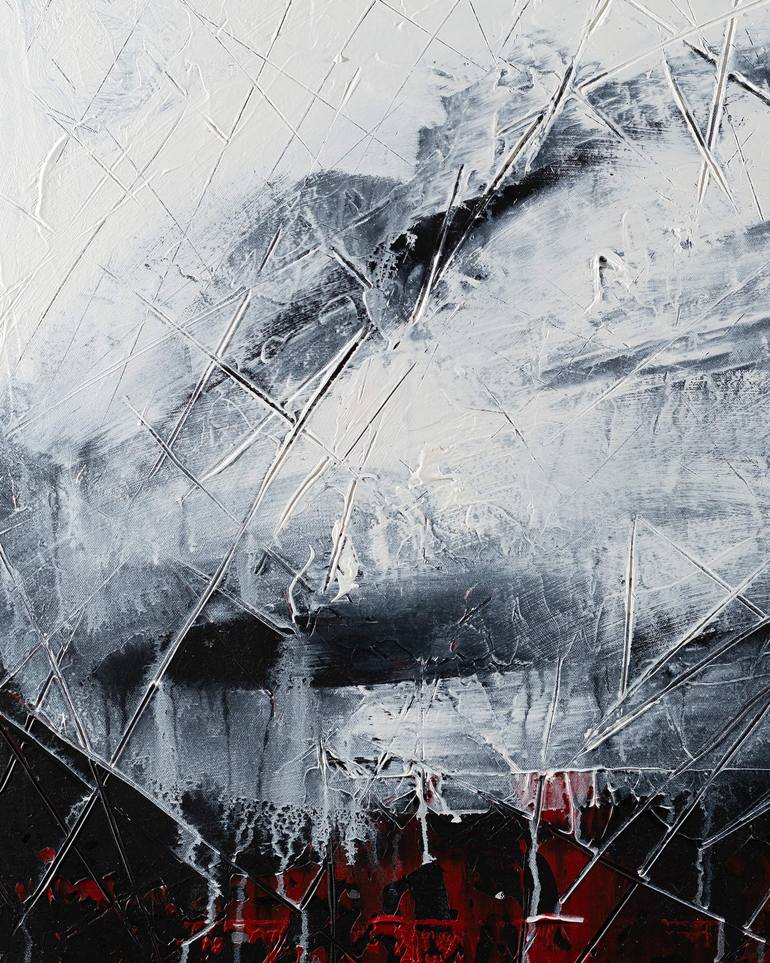 Original Expressionism Abstract Painting by Nemanja Nikolic