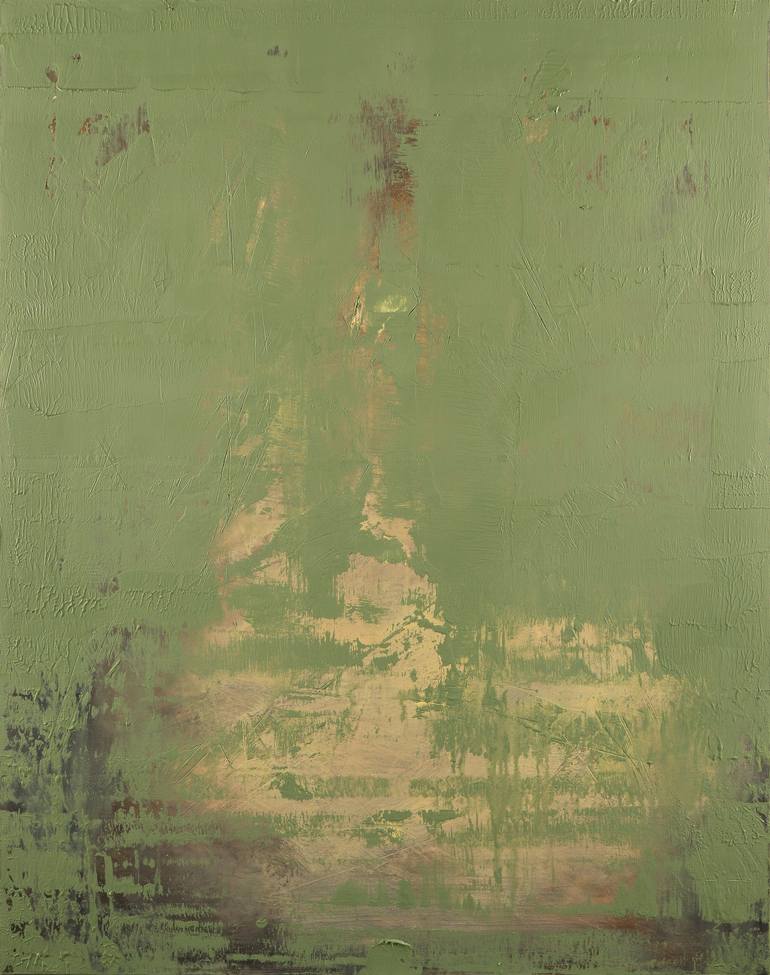 Original Abstract Expressionism Abstract Painting by Nemanja Nikolic