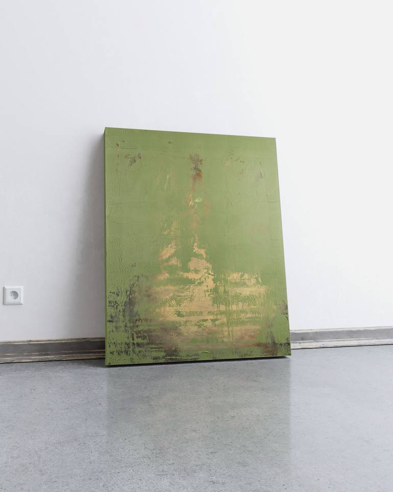 Original Abstract Expressionism Abstract Painting by Nemanja Nikolic