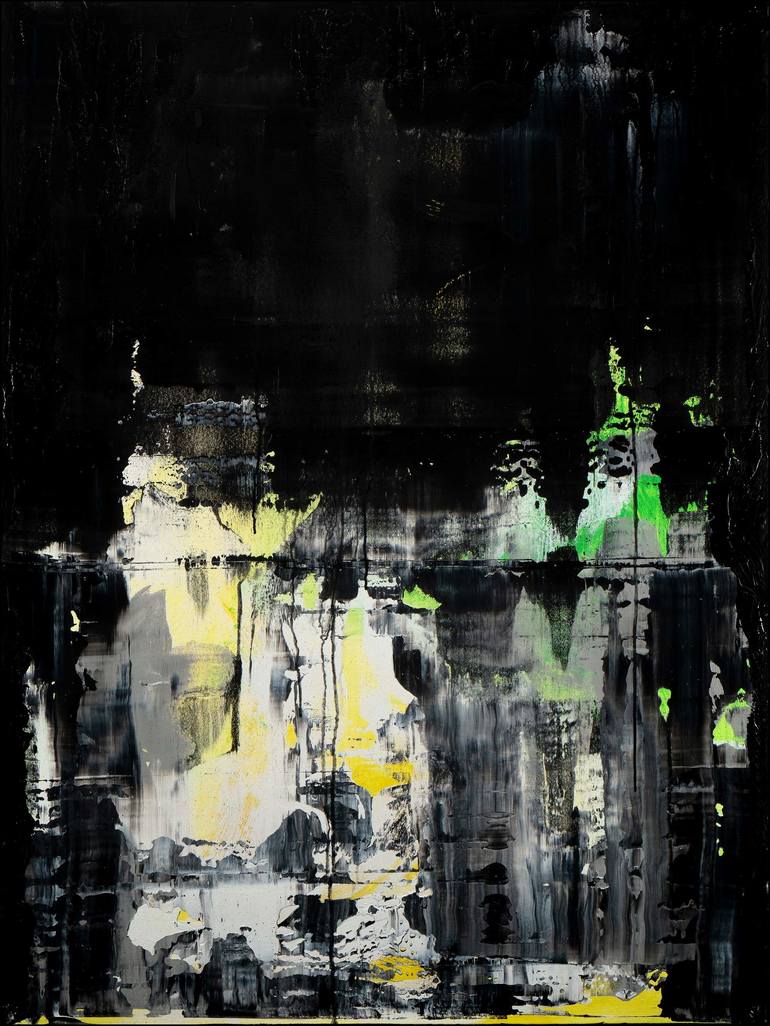 Original Abstract Painting by Nemanja Nikolic