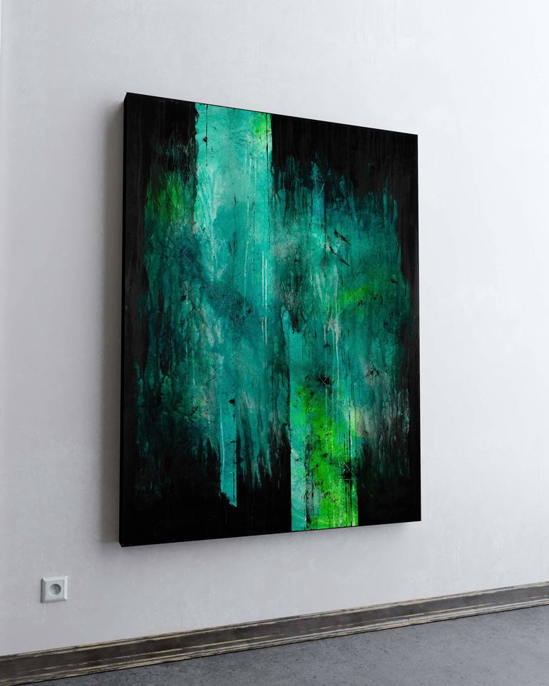 Original Abstract Painting by Nemanja Nikolic