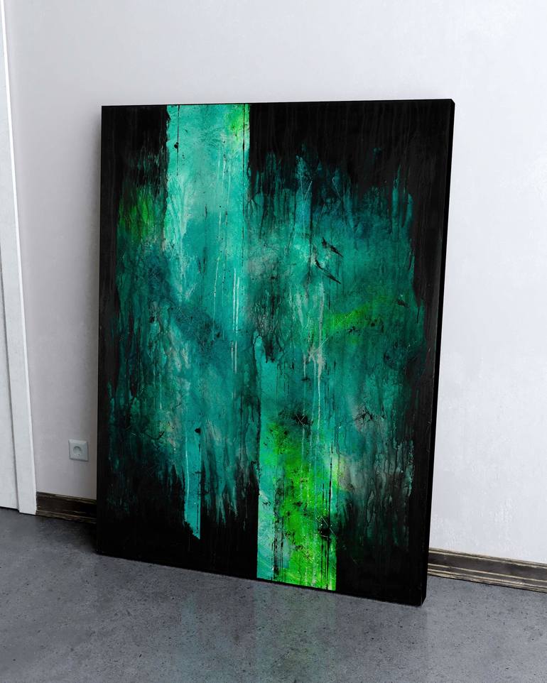 Original Abstract Painting by Nemanja Nikolic