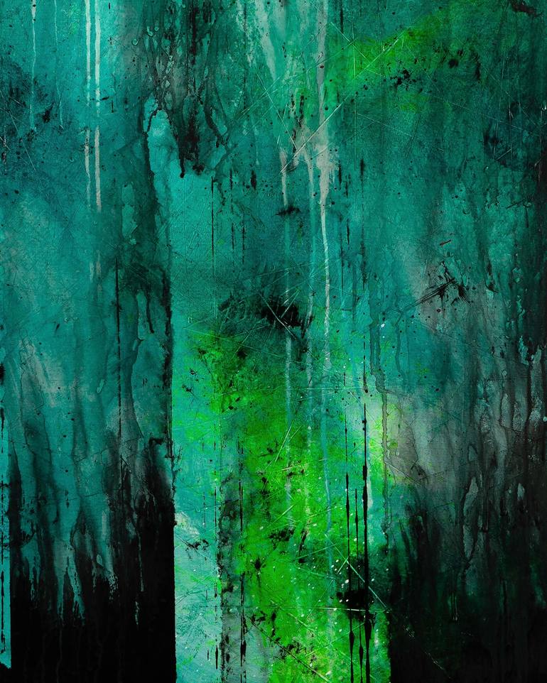 Original Abstract Painting by Nemanja Nikolic