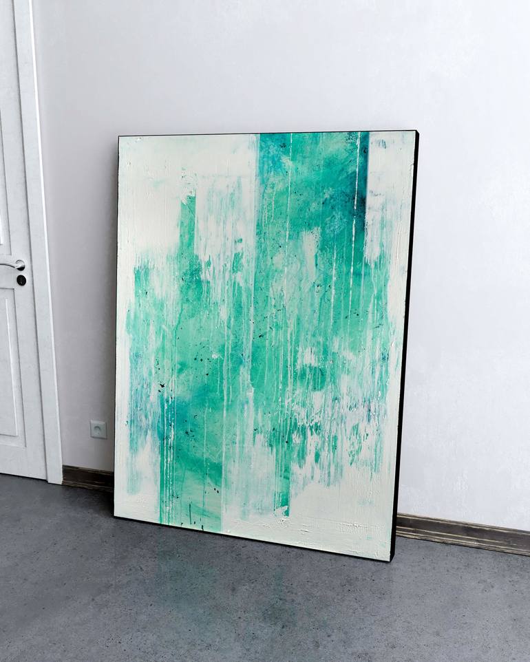 Original Abstract Painting by Nemanja Nikolic