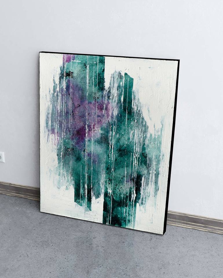 Original Expressionism Abstract Painting by Nemanja Nikolic