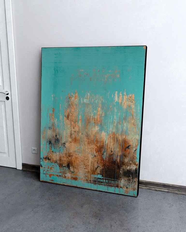 Original Abstract Painting by Nemanja Nikolic