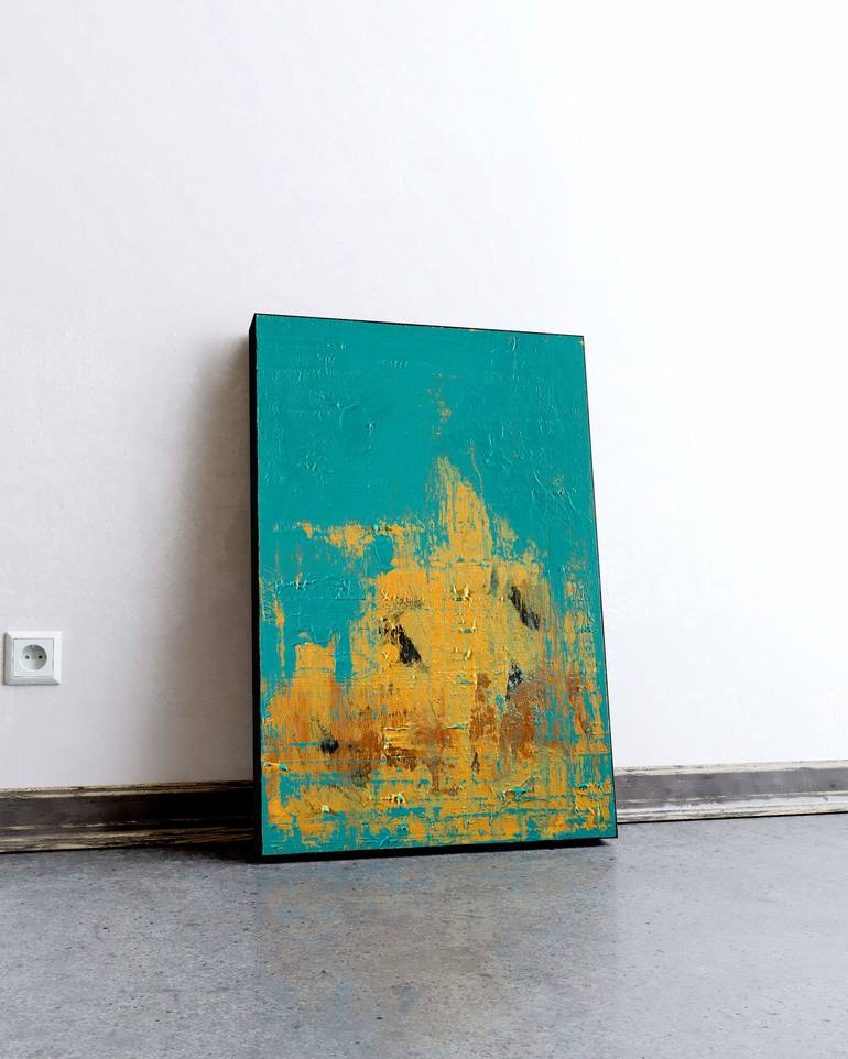 Original Expressionism Abstract Painting by Nemanja Nikolic