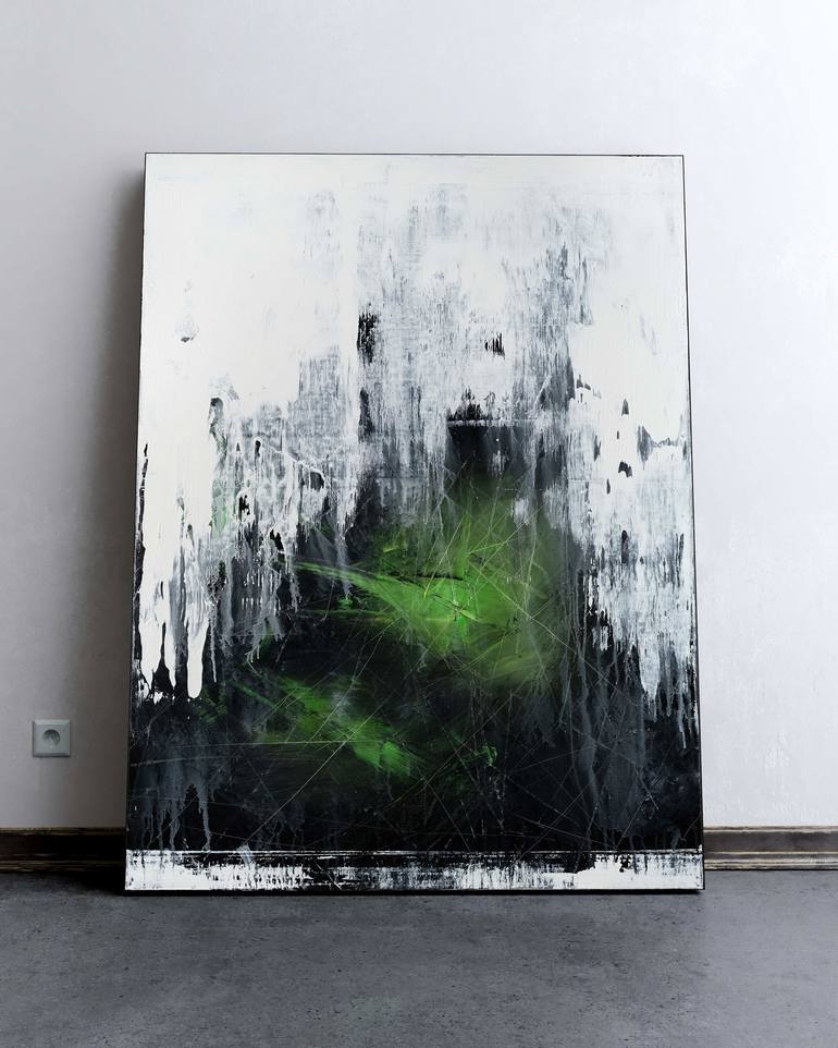 Original Abstract Painting by Nemanja Nikolic