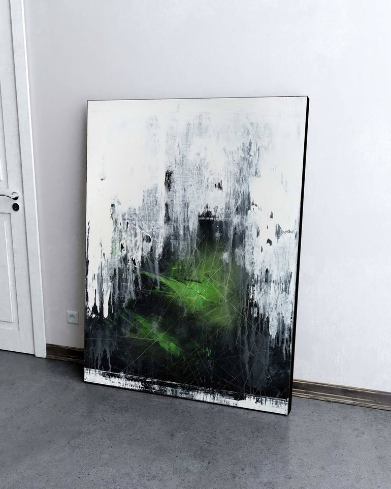 Original Abstract Painting by Nemanja Nikolic