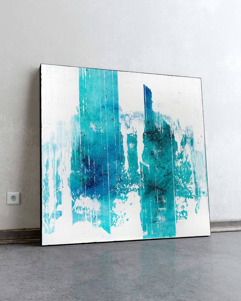 Original Expressionism Abstract Painting by Nemanja Nikolic