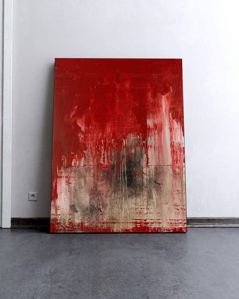 Original Abstract Painting by Nemanja Nikolic