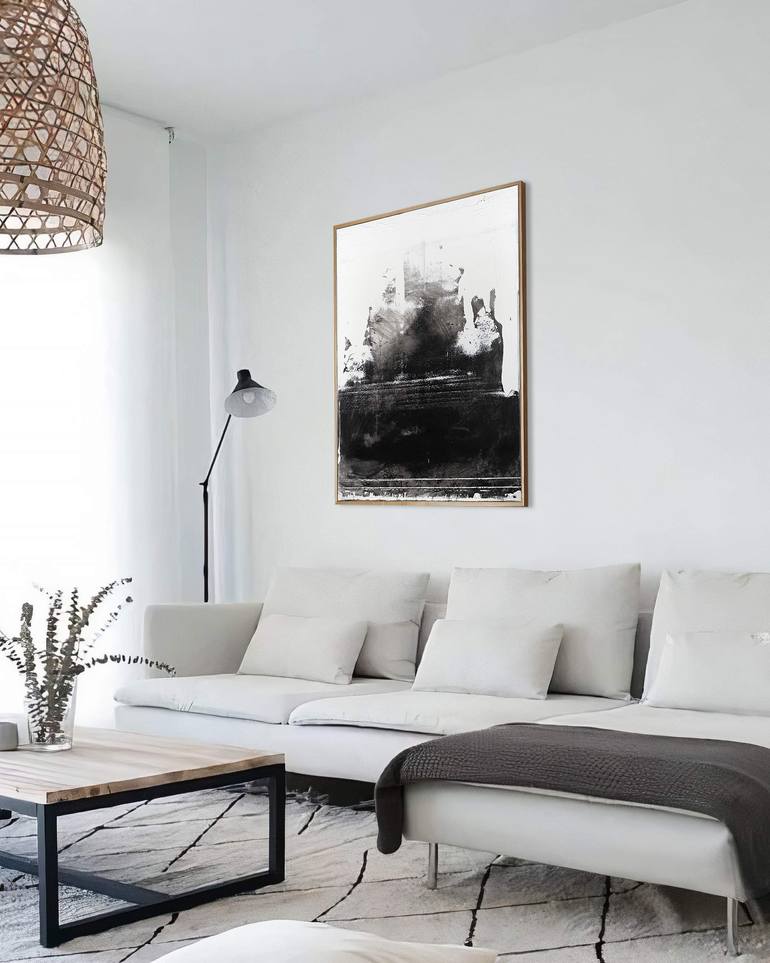 Original Expressionism Abstract Painting by Nemanja Nikolic