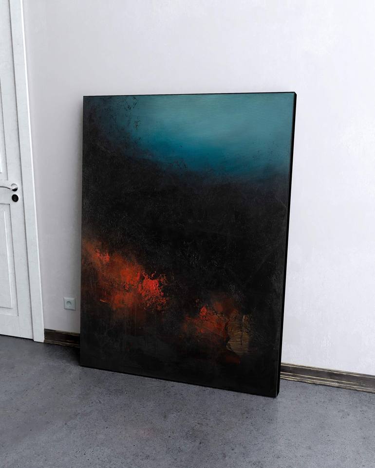 Original Expressionism Abstract Painting by Nemanja Nikolic