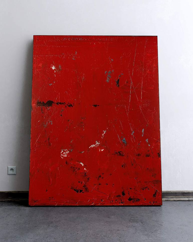 Original Expressionism Abstract Painting by Nemanja Nikolic