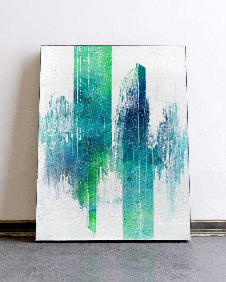 Original Abstract Painting by Nemanja Nikolic