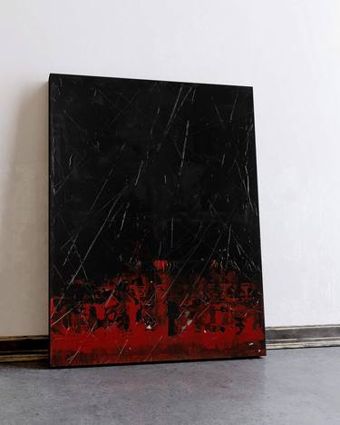 Original Fine Art Abstract Paintings by Nemanja Nikolic