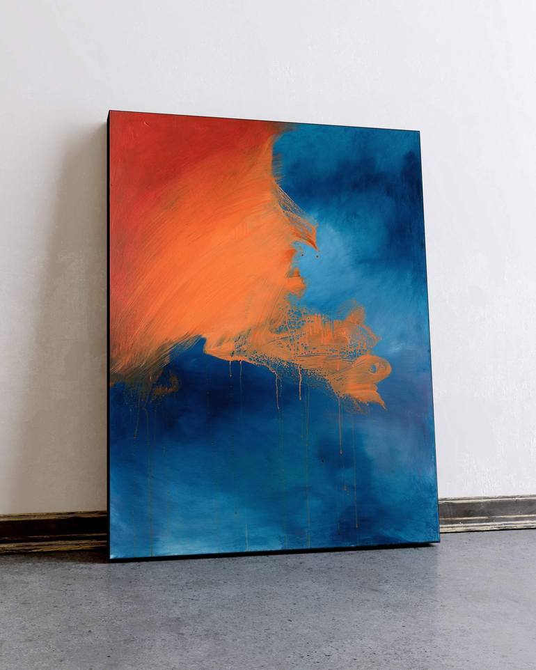 Original Abstract Painting by Nemanja Nikolic