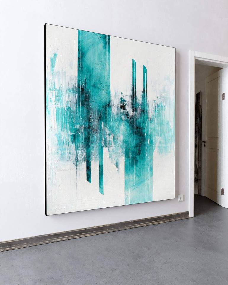 Original Expressionism Abstract Paintings by Nemanja Nikolic