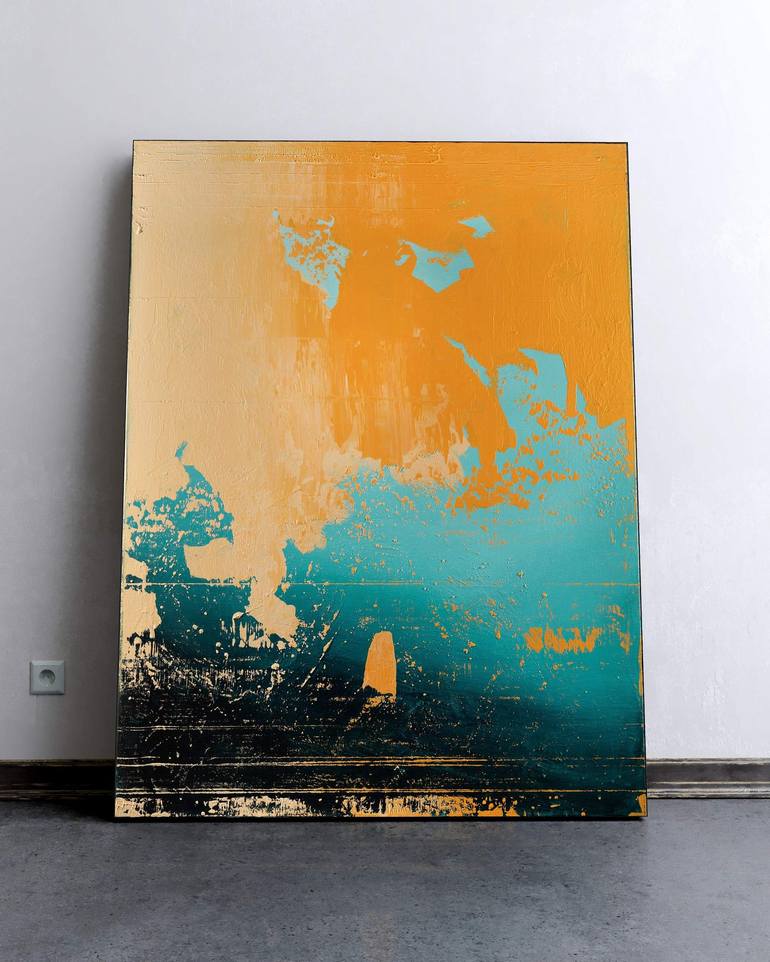 Original Abstract Painting by Nemanja Nikolic