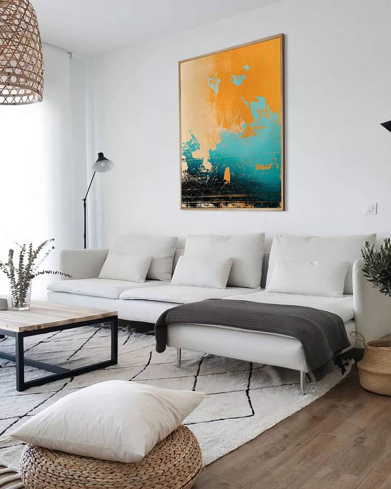 Original Abstract Painting by Nemanja Nikolic