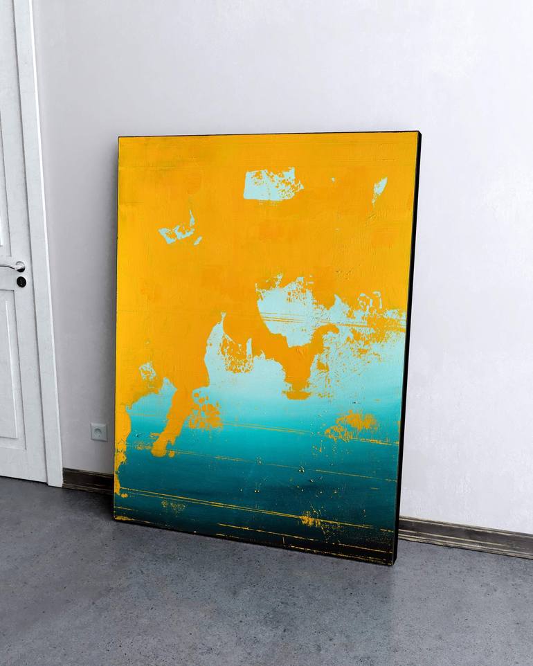 Original Abstract Painting by Nemanja Nikolic