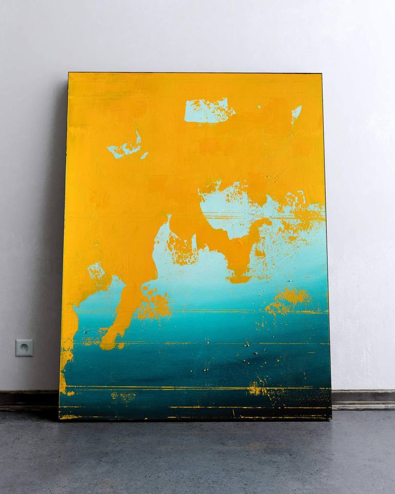 Original Abstract Painting by Nemanja Nikolic