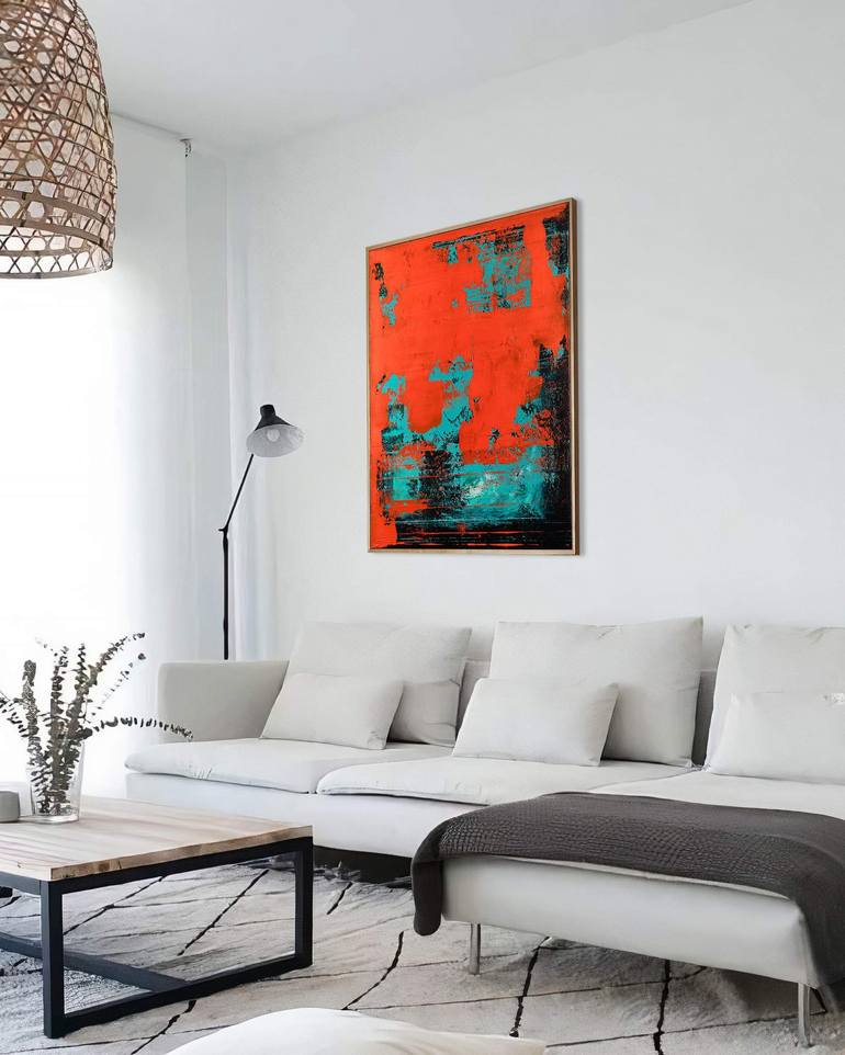 Original Abstract Painting by Nemanja Nikolic