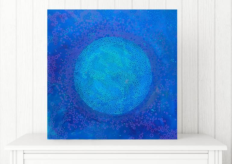Original Outer Space Painting by Jennifer Bell