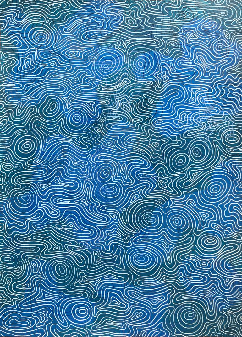 Original Abstract Expressionism Abstract Paintings by Jennifer Bell