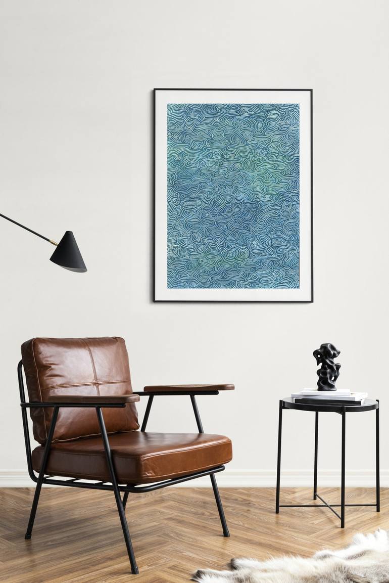 Original Abstract Nature Painting by Jennifer Bell