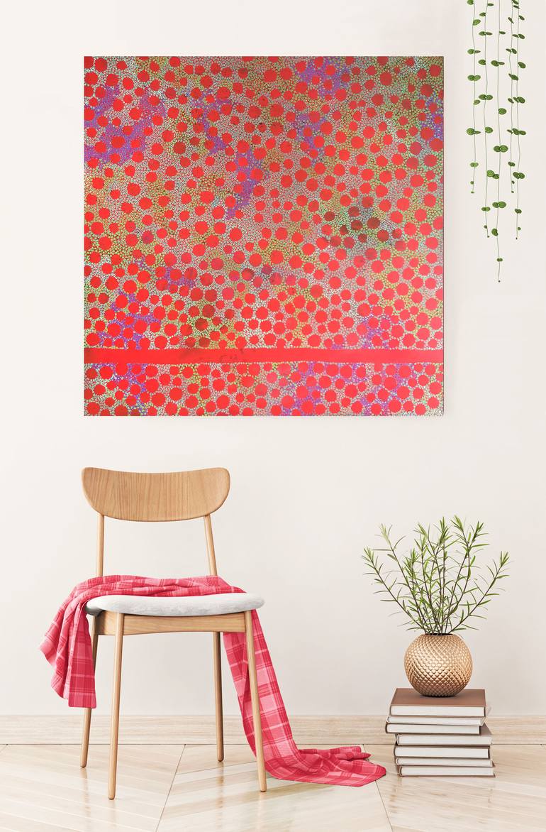 Original Abstract Landscape Painting by Jennifer Bell