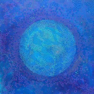 Original Abstract Outer Space Paintings by Jennifer Bell