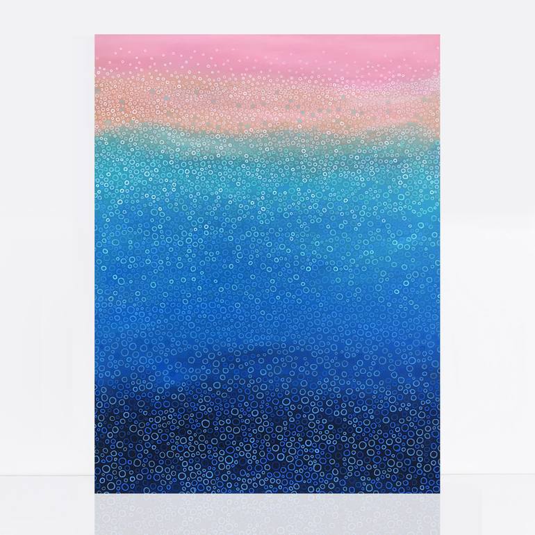Original Abstract Seascape Painting by Jennifer Bell