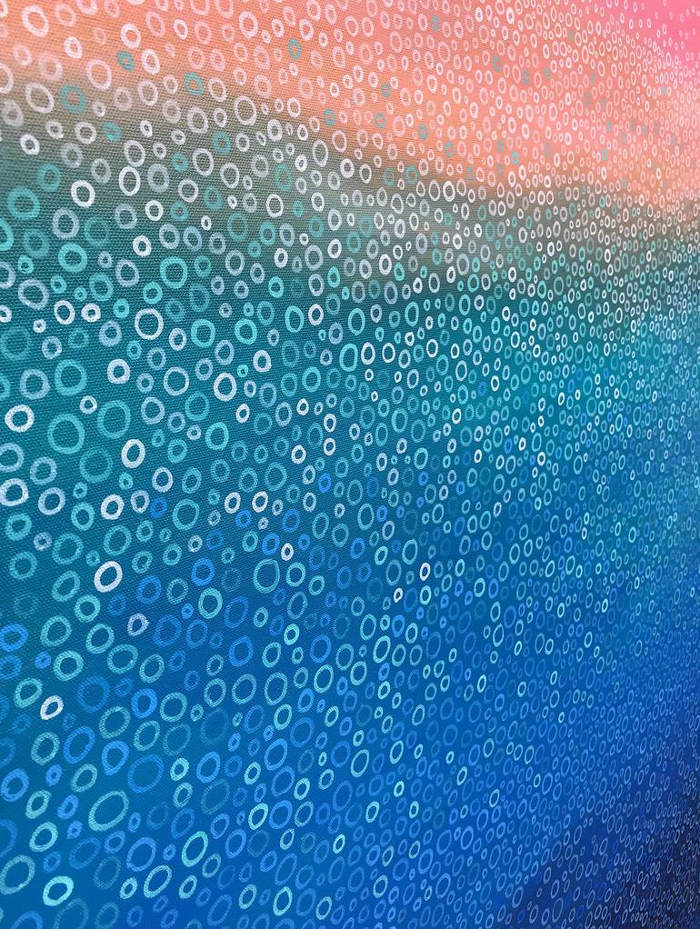 Original Abstract Seascape Painting by Jennifer Bell
