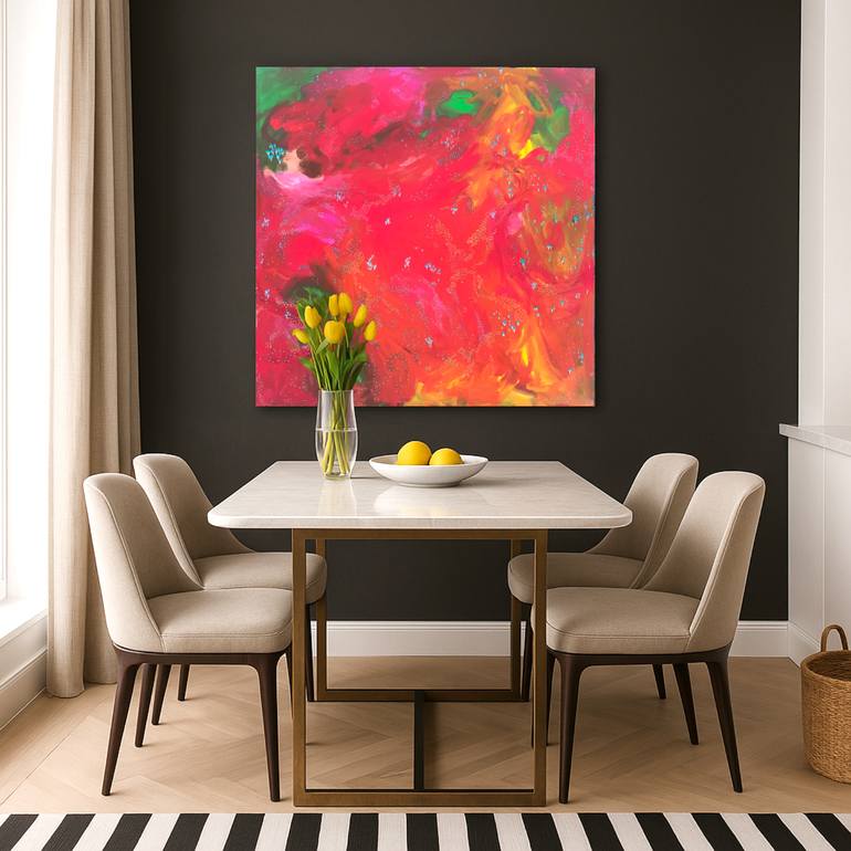 Original Abstract Landscape Painting by Jennifer Bell